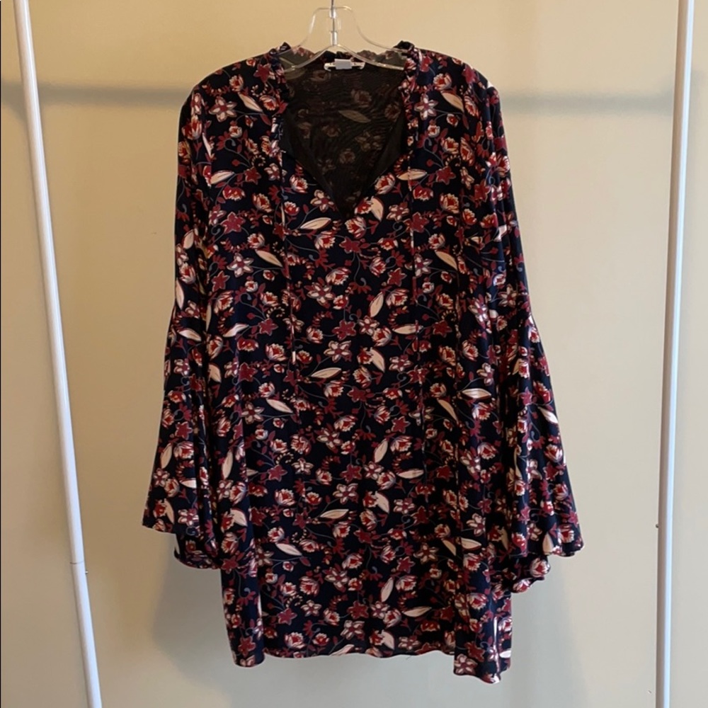 Bell Sleeve Dress